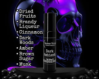 DARK AMBIENT - Gothic Perfume Oil, Witchy Fragrance, Niche Perfume Roll-On