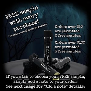 HELL - Gothic Perfume Oil, Witchy Fragrance, Niche Perfume Roll-On image 4