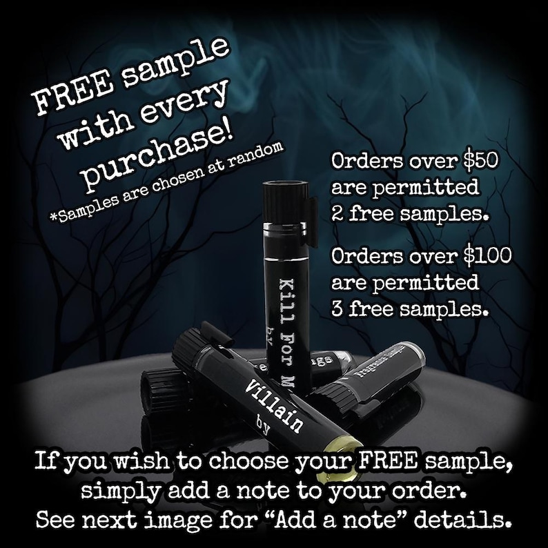 HELL - Gothic Perfume Oil, Witchy Fragrance, Niche Perfume Roll-On image 4