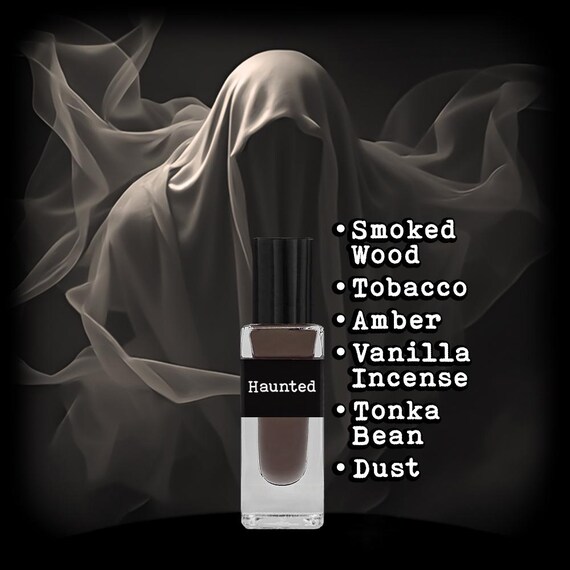 HAUNTED, Gothic Fragrance, Perfume Oil, Witchy Scents