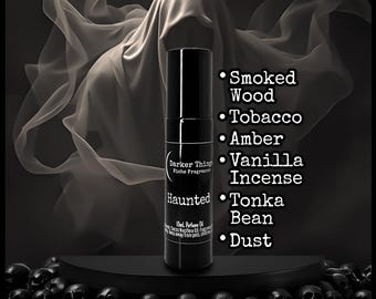 HAUNTED - Gothic Perfume Oil, Witchy Fragrance, Niche Perfume Roll-On