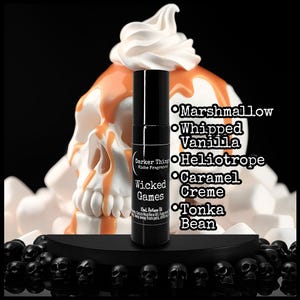 WICKED GAMES - Gothic Perfume Oil, Witchy Fragrance, Niche Perfume Roll-On