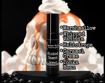 WICKED GAMES - Gothic Perfume Oil, Witchy Fragrance, Niche Perfume Roll-On