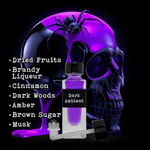 DARK AMBIENT, Gothic Fragrance, Perfume Oil, Witchy Scents