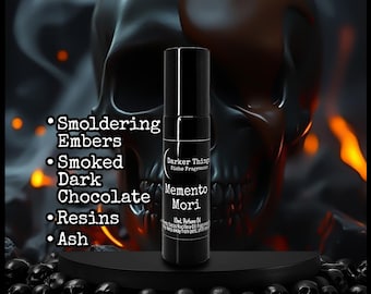 MEMENTO MORI - Gothic Perfume Oil, Witchy Fragrance, Niche Perfume Roll-On
