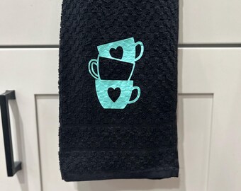 Kitchen hand towel - Coffee is always a good idea
