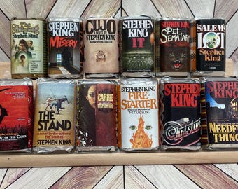 Envoltorios de Hershey Miniatures de los libros de Stephen King