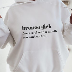 Bronco Hoodie, Unisex Ford Bronco Hoodie, Ford Bronco Sweatshirt, Bronco Accessories, Bronco Merch, Bronco Girl