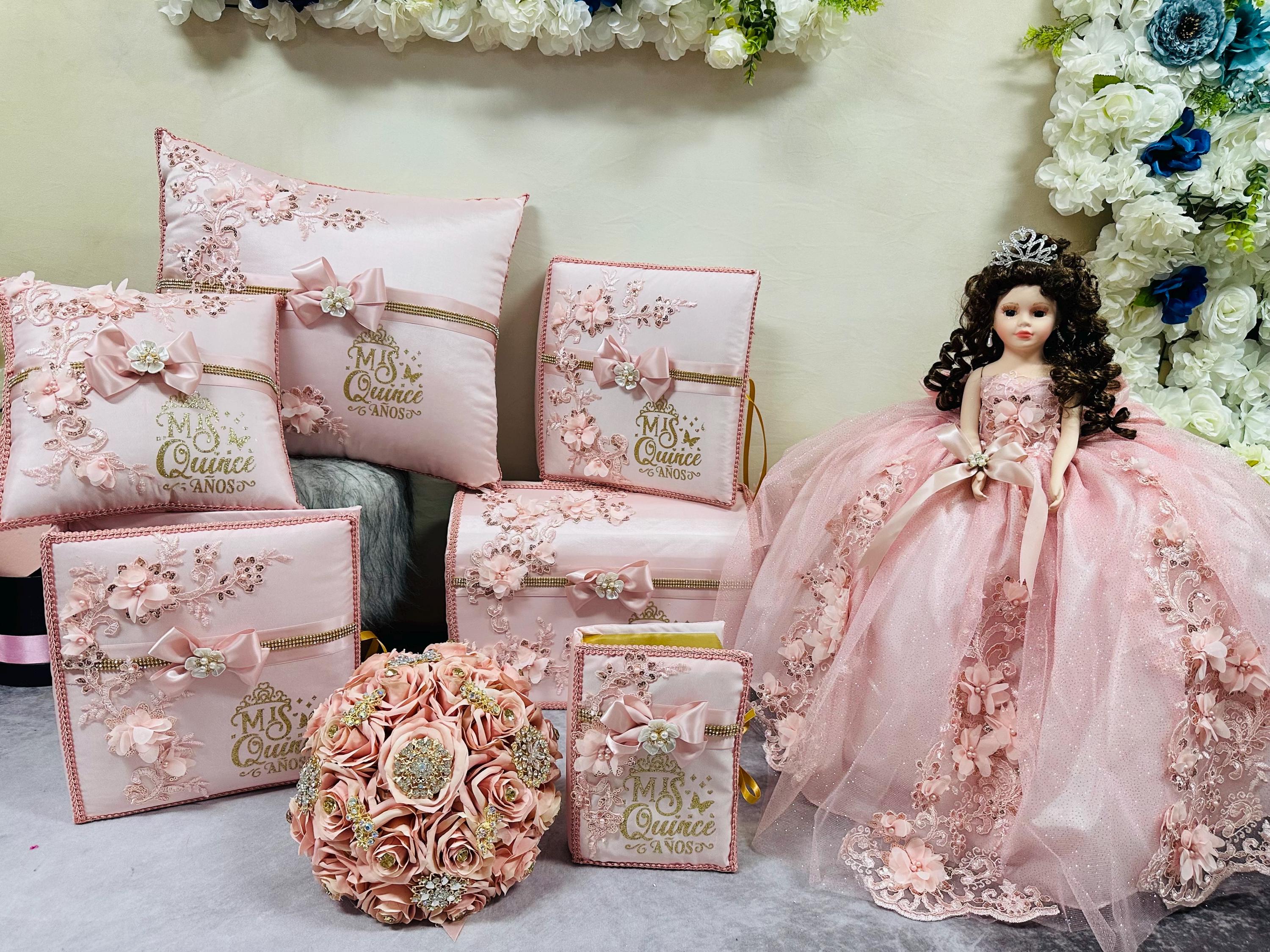 Blush Pink Quinceanera Doll - Etsy