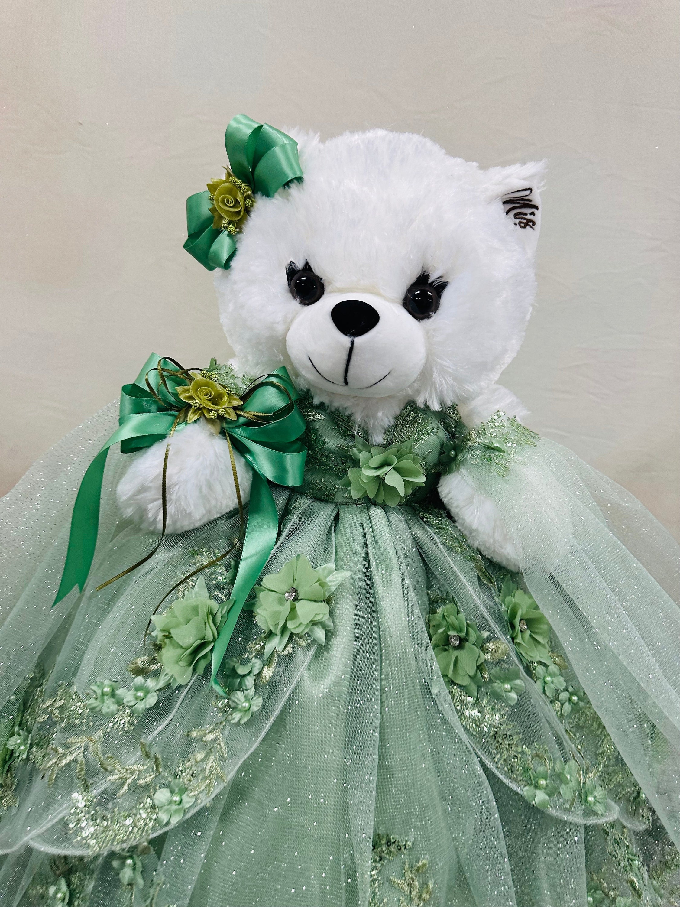 Sage Green Quince Bear