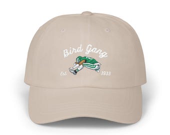 Saquon Barkley Philadelphia Eagles Dad Cap with Embroidery, Unisex Dad Cap, Philly Football Hat, Bird Gang Fan Gear, Barkley Hurdle