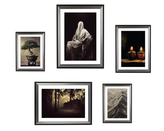 Dark Academia Printable Wall Art Bundle of 36 Instant - Etsy