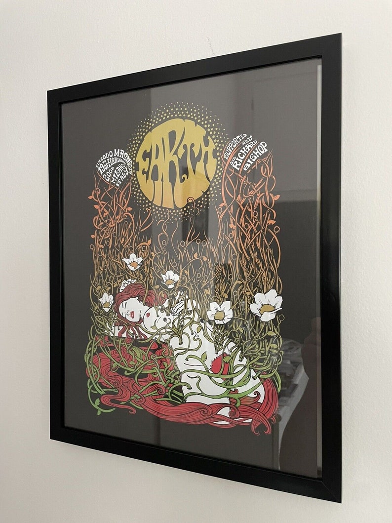 TIERRA, Póster enmarcado, Circolo Magnolia, Milán, Italia, 2008 imagen 1