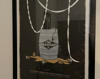 Framed the hold steady poster - orlando, florida, 2006