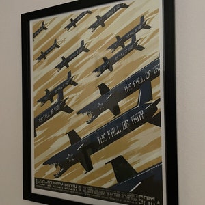 THE FALL of TROY, Framed Poster, Orlando, 2007