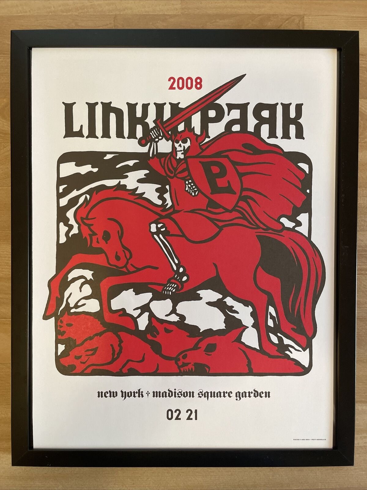【額縁付き】 Linkin Park リンキンパークA2ポスター 2008 Linkin park poster - Etsy 日本