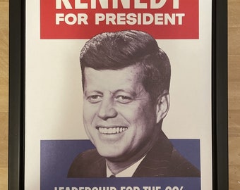 ジョン・F・ケネディ 1960年大統領選挙キャンペーンポスター