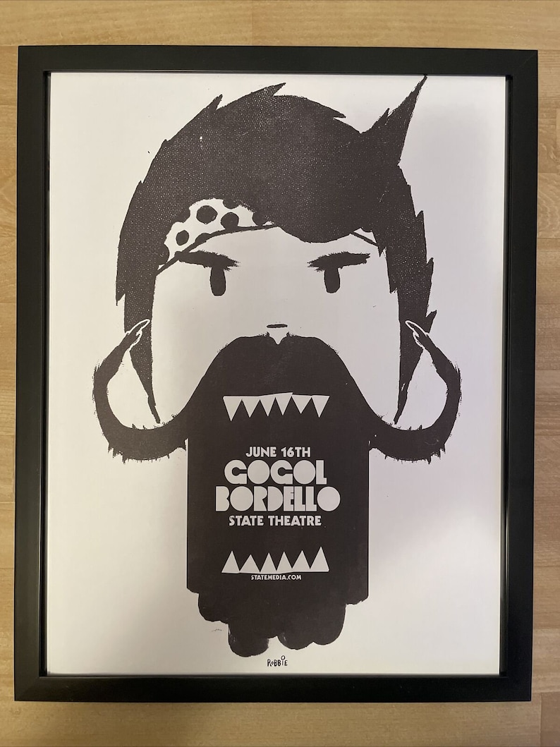 GOGOL BORDELLO, Framed Poster, Saint Petersburg, Florida, 2008 image 1