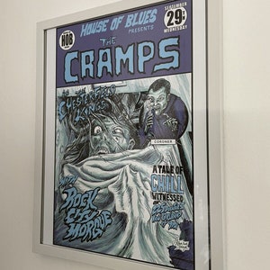 The Cramps Concert Poster - Etsy