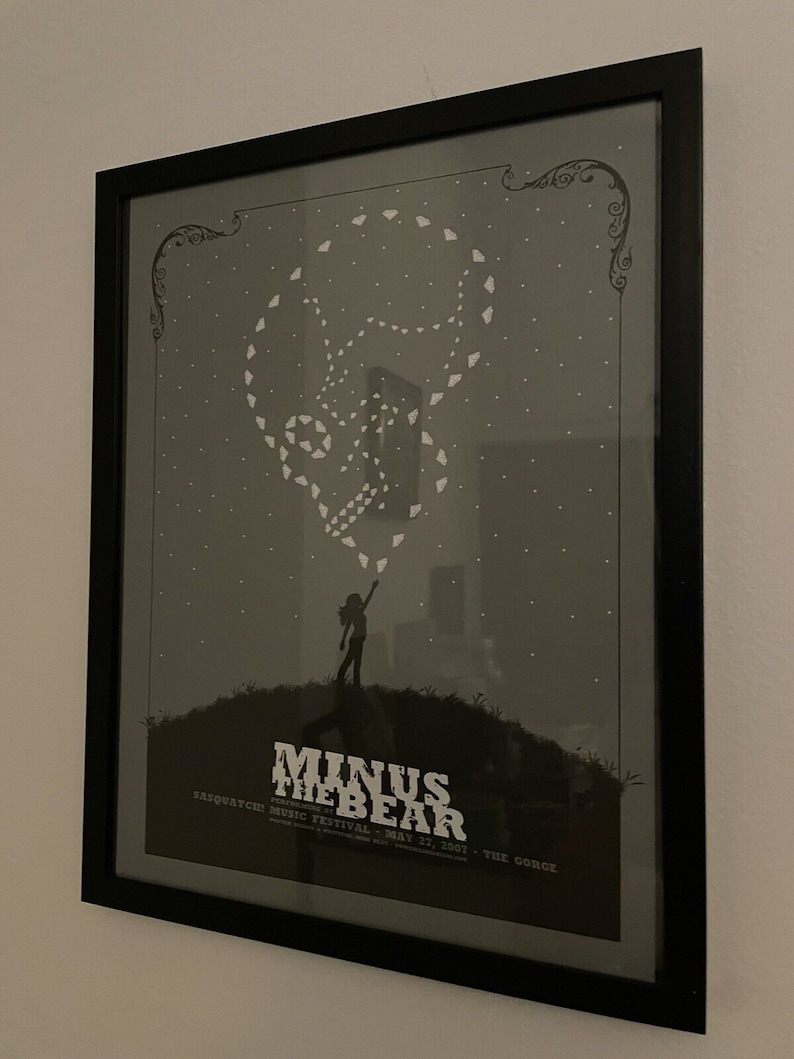 MINUS THE BEAR, Framed Poster, George, 2007 image 1