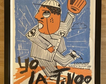 YO LA TENGO, Framed Poster,  Cleveland, 2009