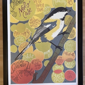 NEKO CASE, Framed Poster, Chicago, 2008