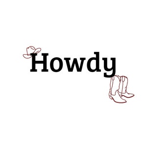 Howdy Digital Wall Art