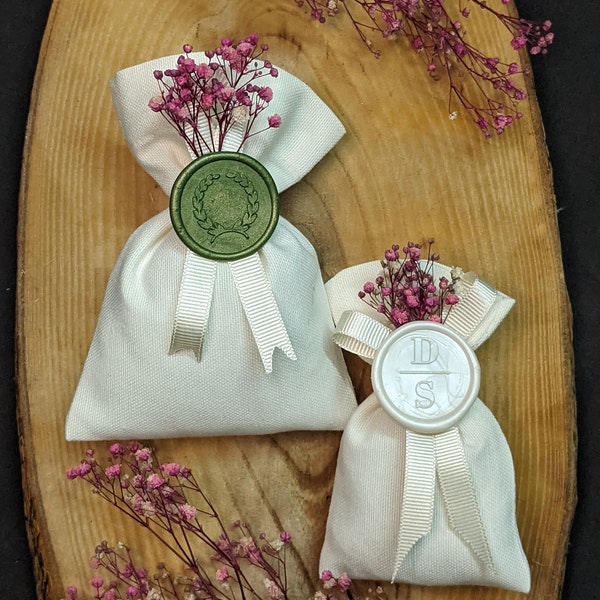 Personalized Lavender Sachets for Wedding Favors, Lavender Bag Set, Sealed Bags,Wedding Favors for Guest in Bulk, Lavender Pouch