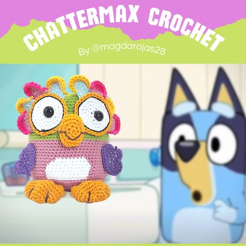 Chattermax Crochet Pattern Etsy