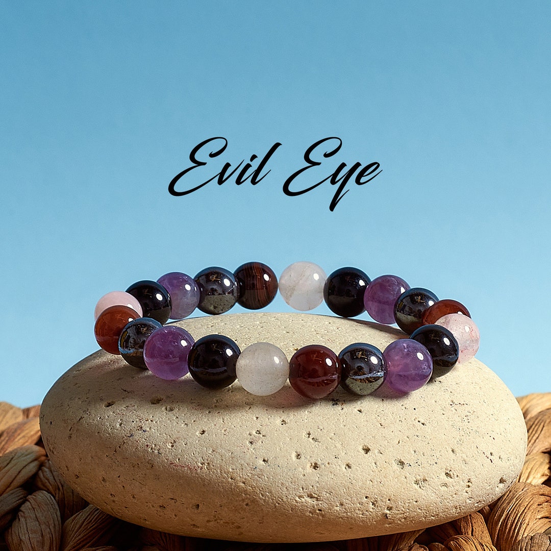 Healing Crystal Bracelet, Positive Energy Bracelet, Energy Protection