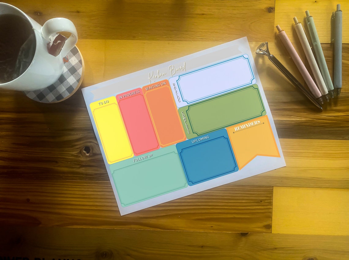 Productivity Booster Kanban Board for Projects, Work, Task Management ...