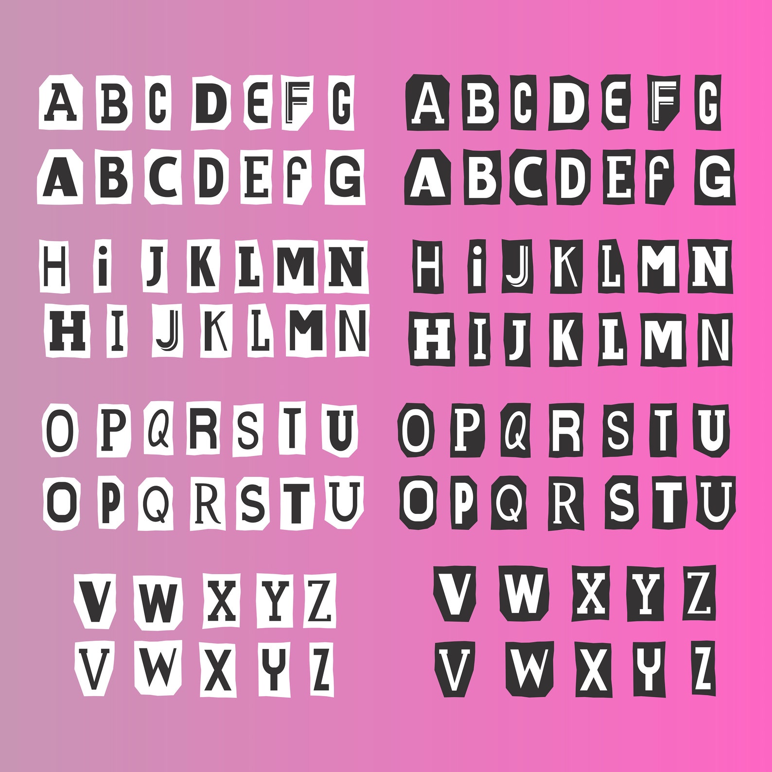 Burn Book Alphabet Letters Cricut Cut Files Mean Girl vrogue.co