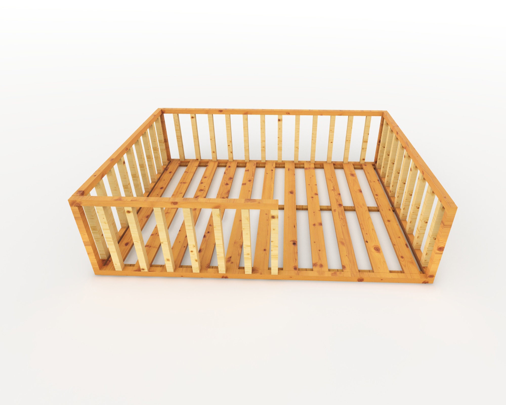 Full Size Montessori Floor Bed Digital Plan DIY Montessori Etsy