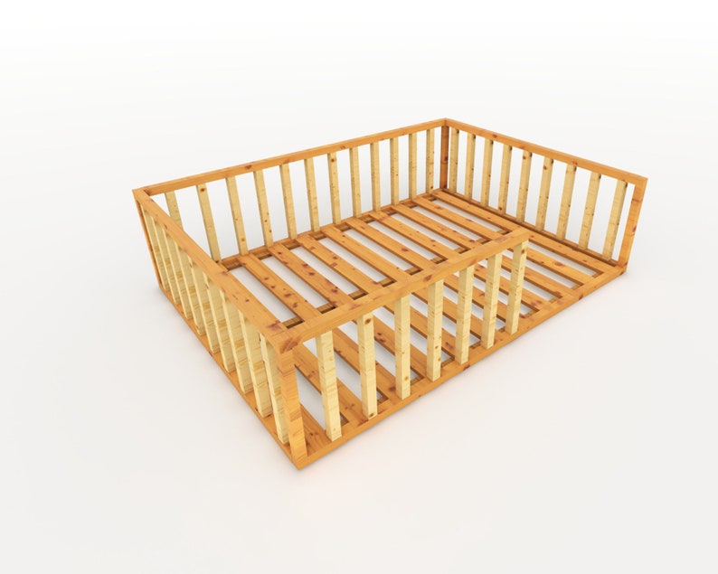 Full Size Montessori Floor Bed Digital Plan DIY Montessori Etsy
