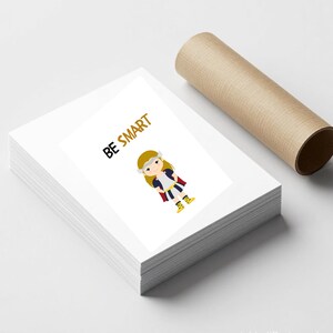 Girl Superhero Prints – Kids Room Decor, Set of 6 (Digital Download) image 5