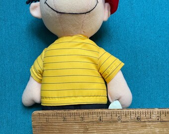 Vintage 1980's Linus Van Pelt Plush Toy From the Peanuts Comic
