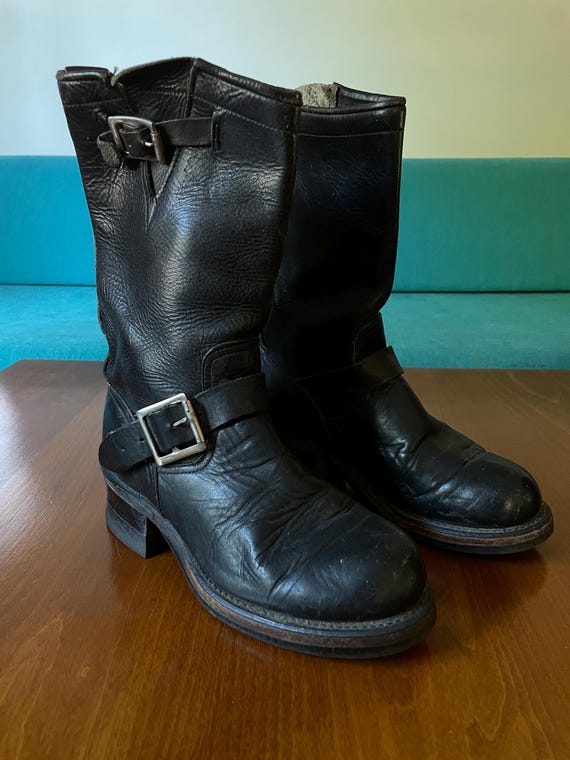 50s vintage boots ヴィンテージ ブーツ Vintage 50s Dr Maertens Engineer Boots – Roots Revived