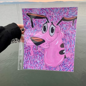 The Last Starmakers - Courage the Cowardly Dog Art Print