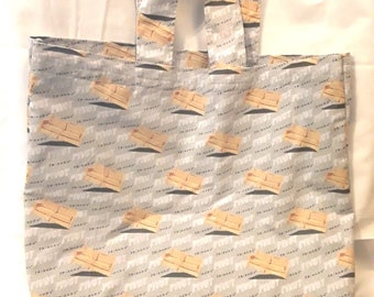 Ręcznie robiona torba Friends Pivot Couch Episode Tote Bag (podszewka) Licencjonowana tkanina Super słodka