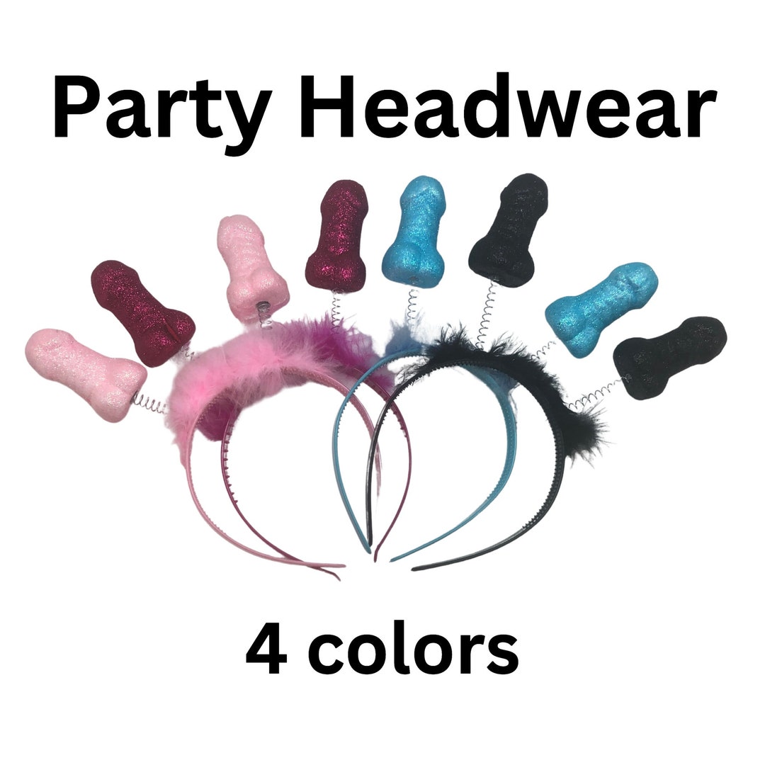 Party Penis Headbands Bachelorette Party Favors Naughty Bach Party