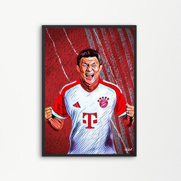 Kim Fußball-Club Bayern München Football Defender Soccer Player South Korea | Printable Digital Downloadable | SKYLLART PRINTS