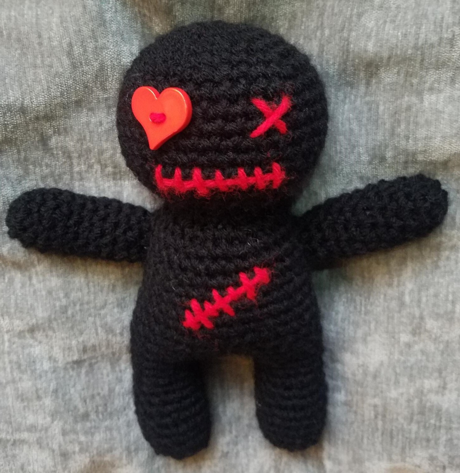 Voodoo Doll Crochet Pattern Etsy