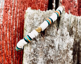Wild Heart ~ Clay Beaded Bracelet - Etsy