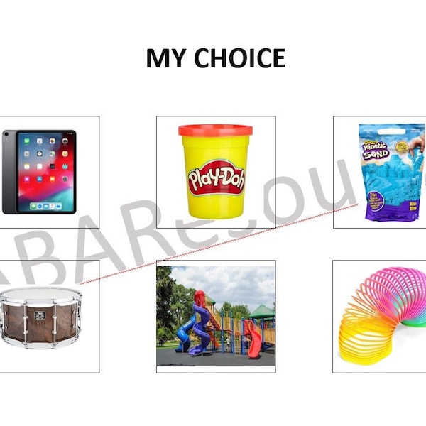 Choice Board | ABA Choice Board | Applied Behaviour Analysis | Behaviour Analysts | Digital Download