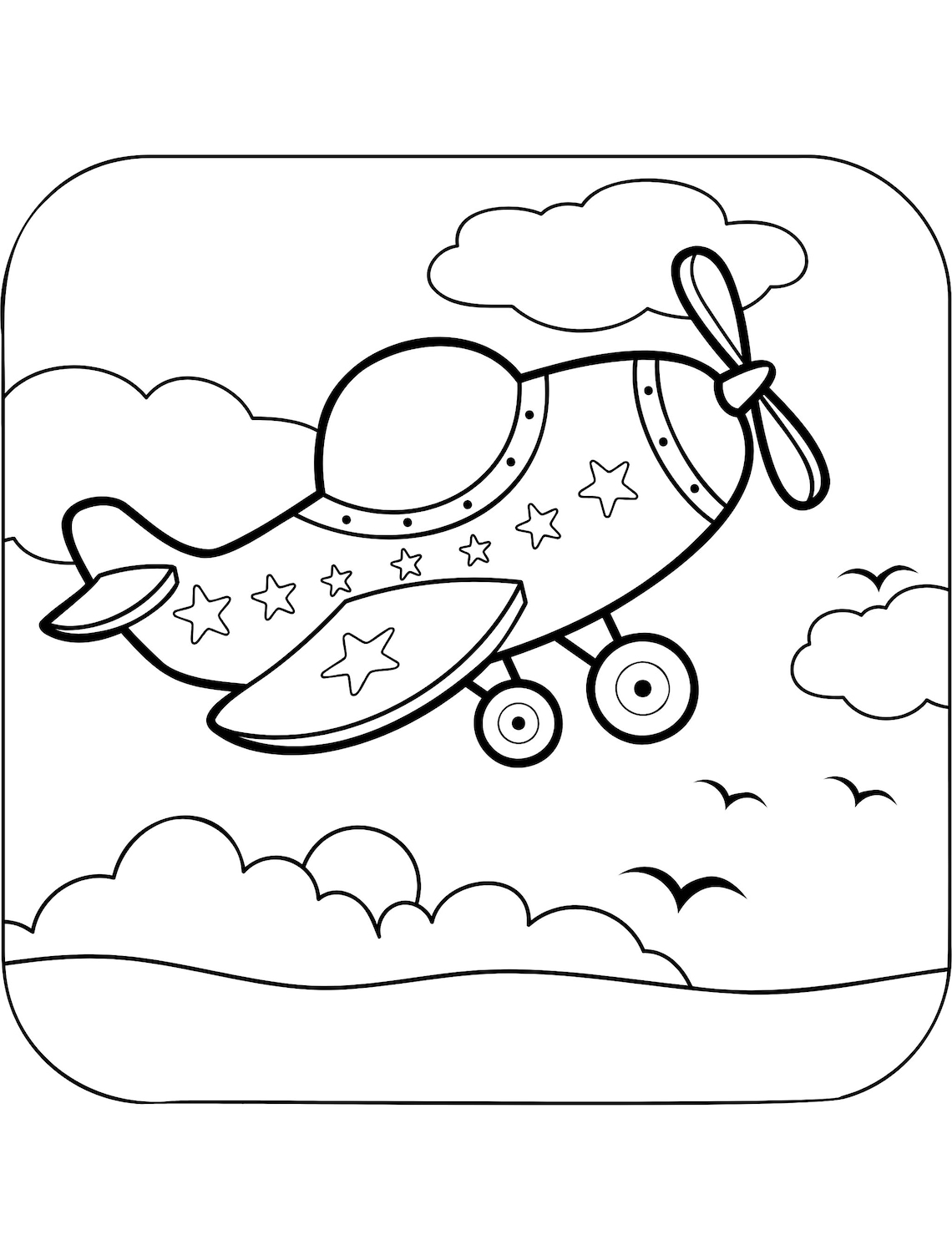 Printable Cute Coloring Pages for Kids 30 Coloring Pages for Etsy