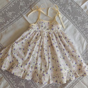 Girl's Floral Summer Dress