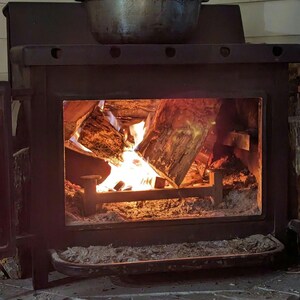 Wood Stove - FIREPLACE - Camp Fire - Wood Riser - Etsy