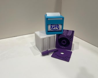 3D Printed 2" Sticker & Label Dispenser – Easy One-At-A-Time Feed, Custom Colors
