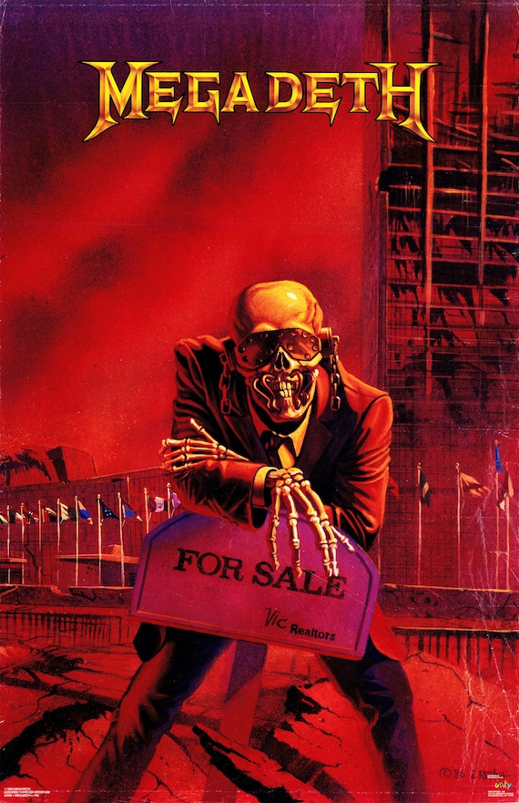 MEGADETH - Peace Sells Digital Print Poster - Etsy Canada