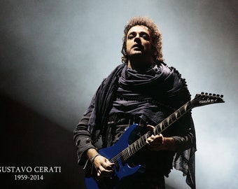 Soda Stereo - Gustavo Cerati - Digital Poster (11x17)